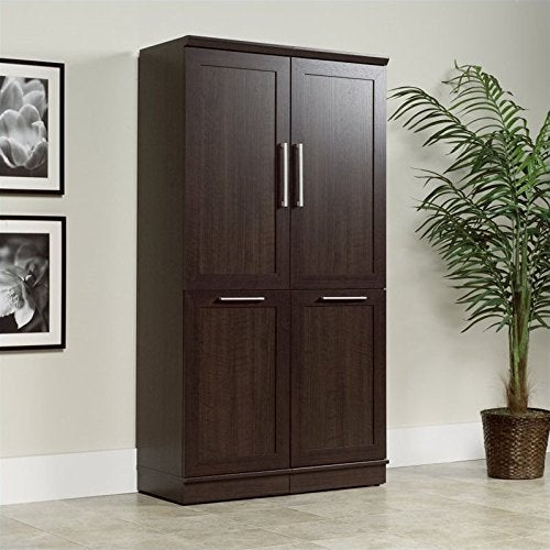 Sauder Homeplus Storage Cabinet in Dakota Oak